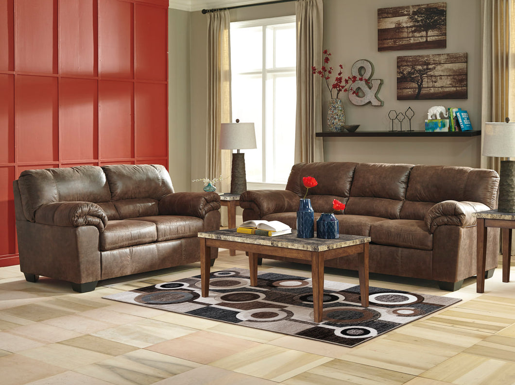 Ashley Coffee Sofa Set