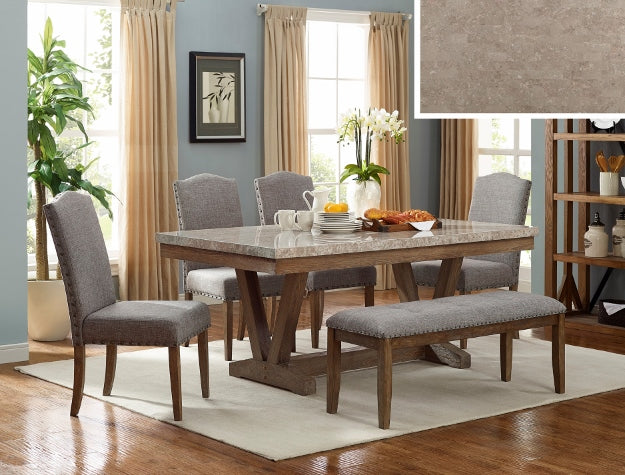 Marble Crown Dining Set