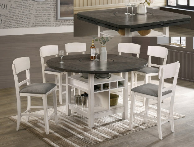 Conner Grey Counter Height Dining Set