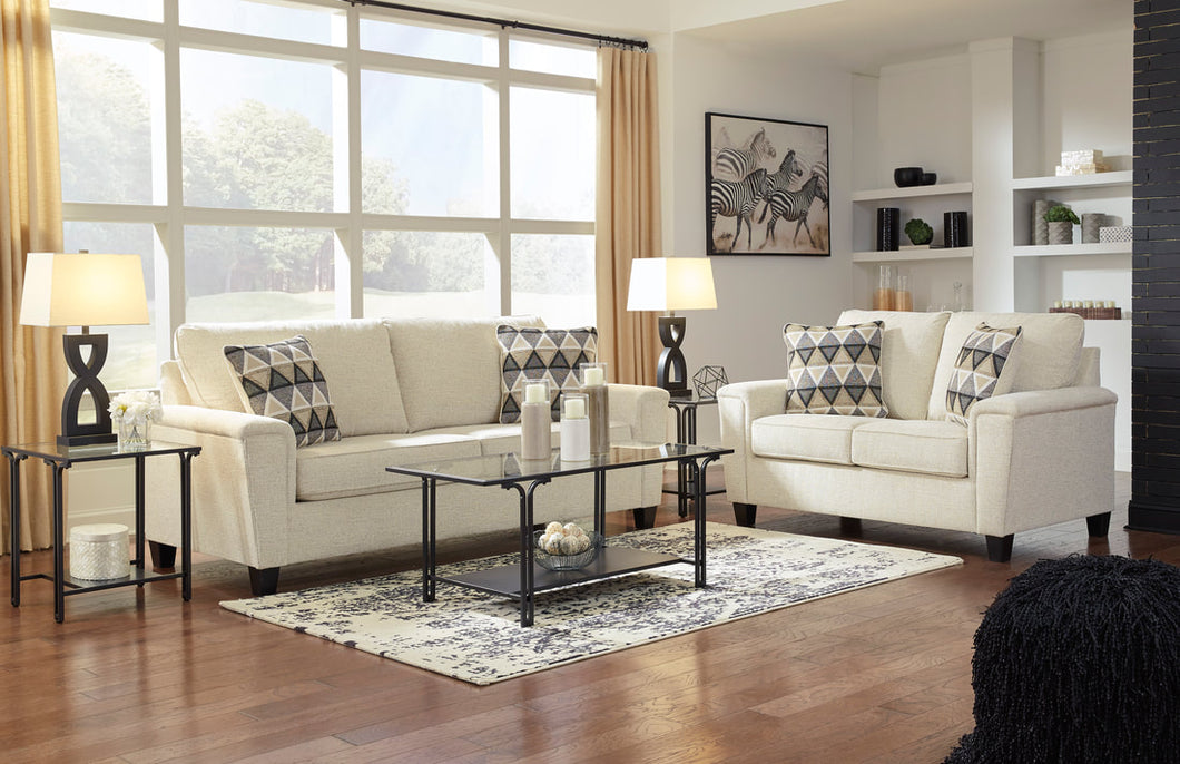 Ashley Creme Sofa Set