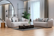 Load image into Gallery viewer, Leila Pewter Sofa Set
