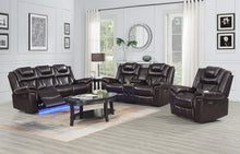 Load image into Gallery viewer, Alexa Brown 3pc Power Recliners
