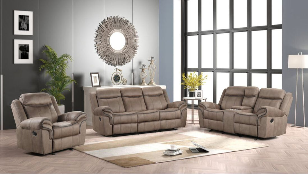 Andres Brown 3pc Recliners