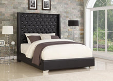 Load image into Gallery viewer, Diamond Faux Leather Bedframe (2 Colors)
