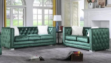 Load image into Gallery viewer, Paris Green Sofa Set
