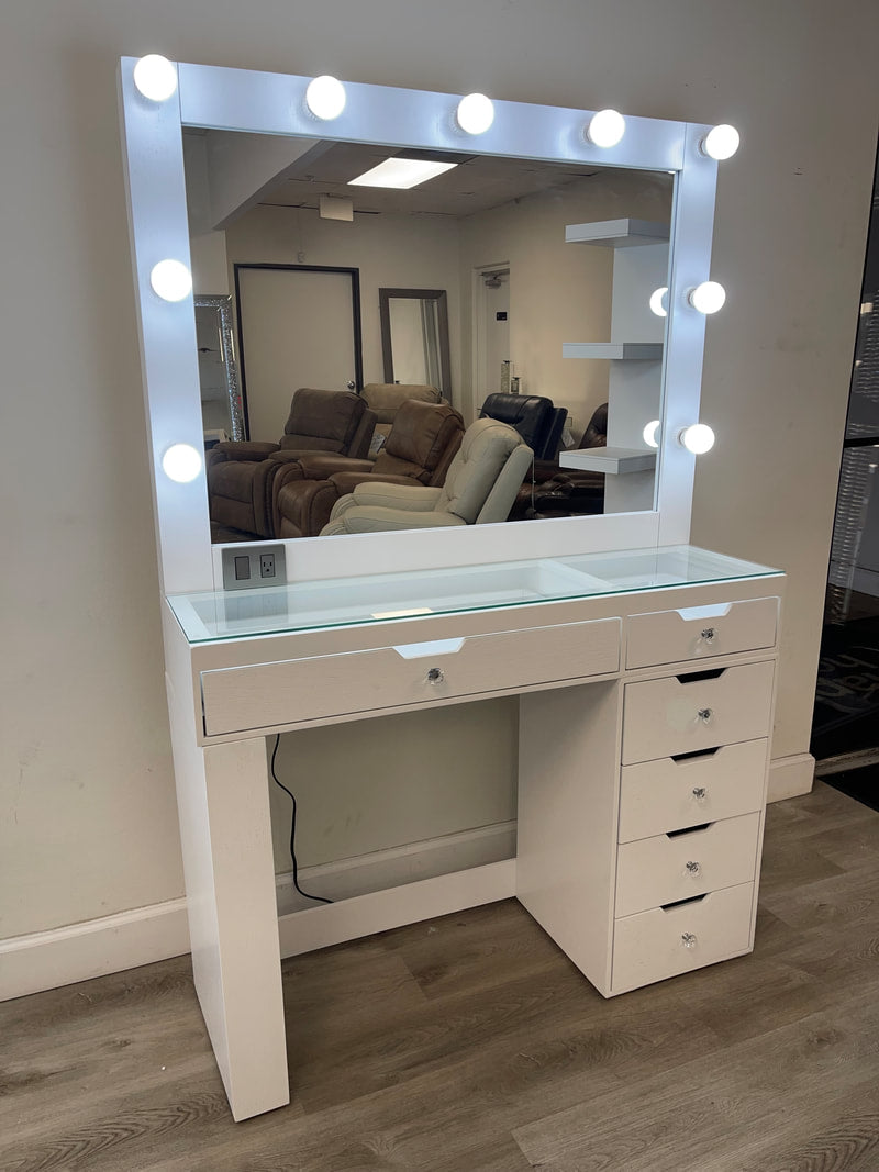 Glamour Vanity Single Drawer