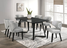 Load image into Gallery viewer, Hamilton Black 7pc Dining Table (3 Colors)
