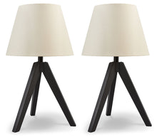 Load image into Gallery viewer, Black Lamps 2pc Set
