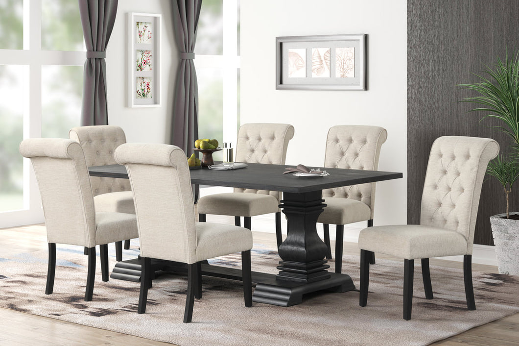 Mirtala 7 Pc Dining Set