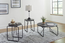 Load image into Gallery viewer, 3pc Charcoal Accent Tables
