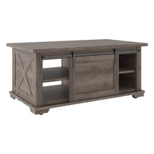 Load image into Gallery viewer, Barn Door Cocktail Table (3 Colors)
