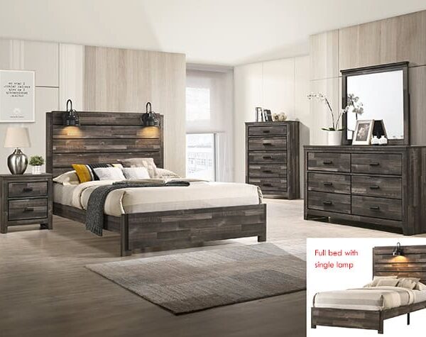 CARO2 BROWN BEDROOM