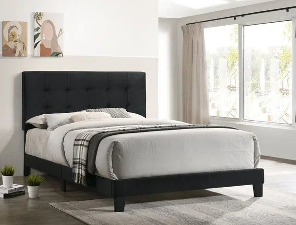 A920-Black Platform Bed
