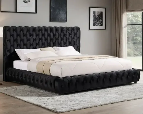 AH- Dream Black Platform Bed
