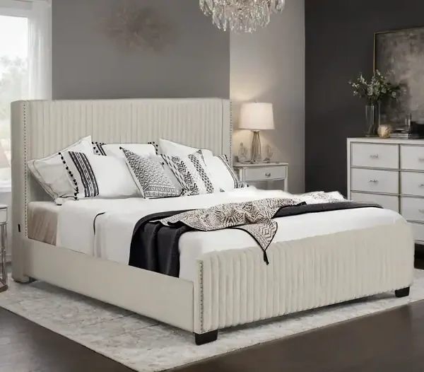 AH220-6ft Black Bed Frame