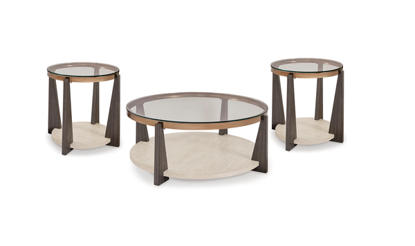 AHH- Bailey 3pc Cocktail Table Set | Multi