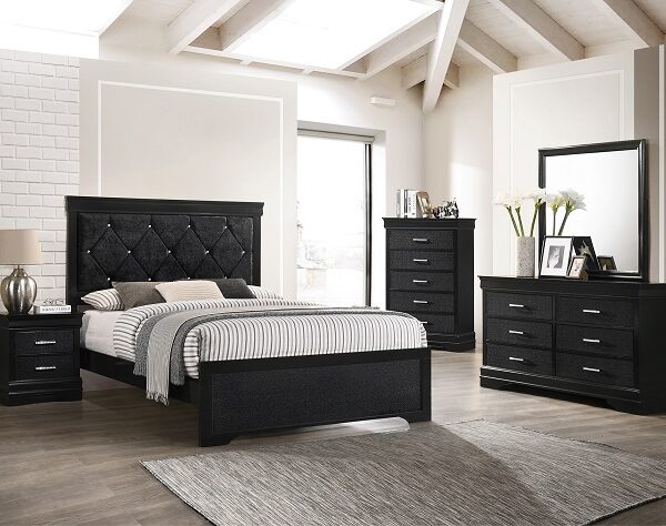 ALMA BLACK BEDROOM