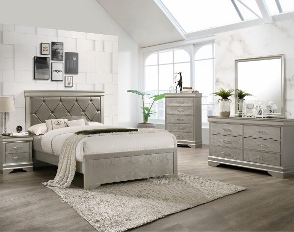 ALMA CHAMPAGNE BEDROOM
