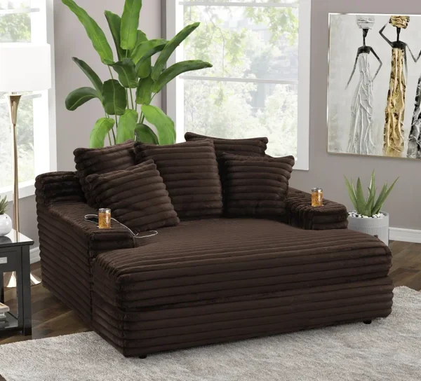 AZ470-Chase Lounge | Chocolate
