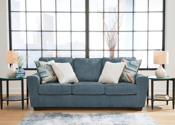 AZ539- Ashley Queen Sleeper | Blue