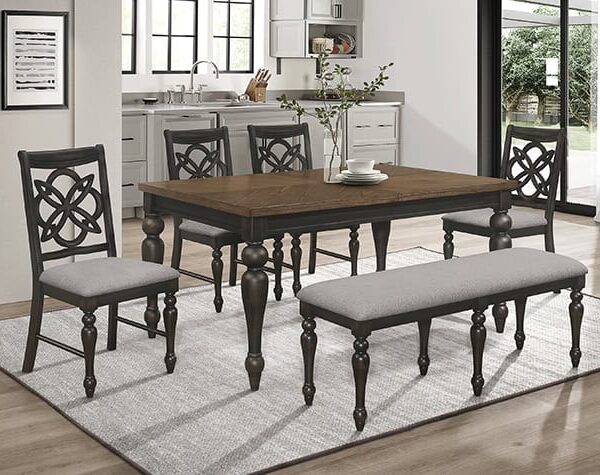 2134 HILARA 6 PC DINING SET