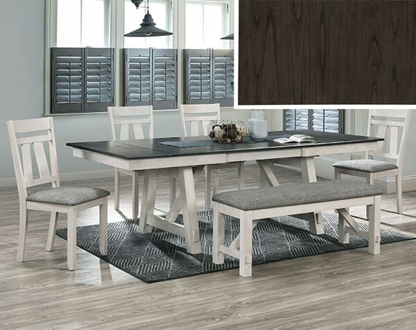 MARIBELLE 6PC CHALK DINING GROUP