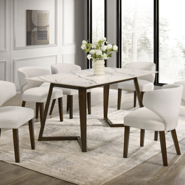 CAVA10 Dining Table + 6 Chair Set