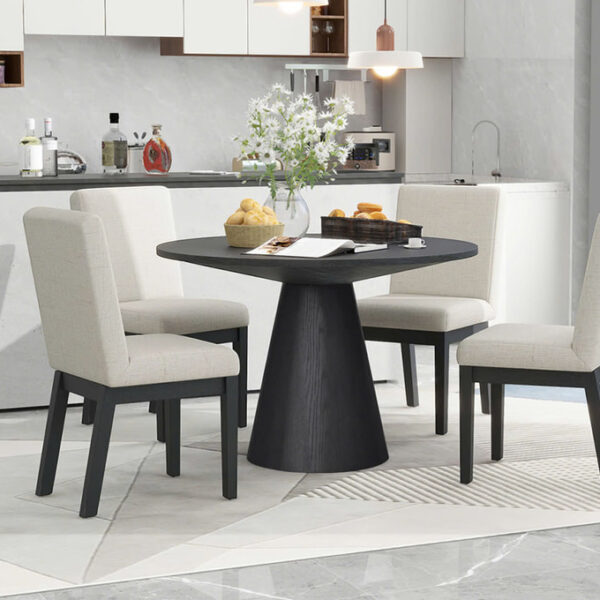 D2600 Dining Table + 4 Chair Set