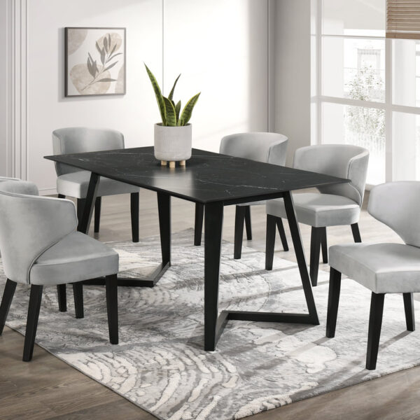 Hamilton Dining Table + 6 Chair Set